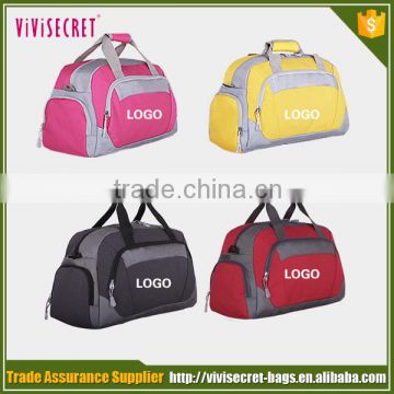 Wholesale china cheap sports waterproof travel duffle bag with shoes compartment