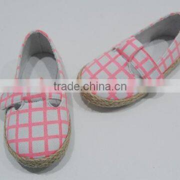 2016 Baby Canvas Shoes Girls Espadrilles Cheap Wholesale Cute Jute Sole Shoes