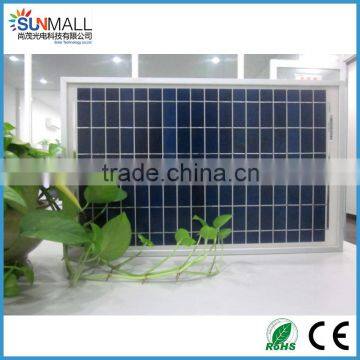 2016 new style Tempered Glass 30 Watt Solar Panel