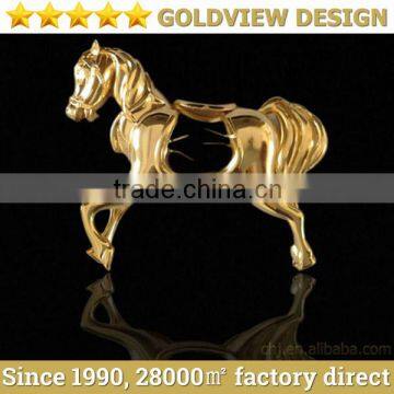 guangzhou custom made various arts and crafts finished in 24k gold