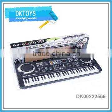 Hot Sale New 61 Key Electronic Keyboard With Microphone Radio Piano Instruments Play Kids Toys