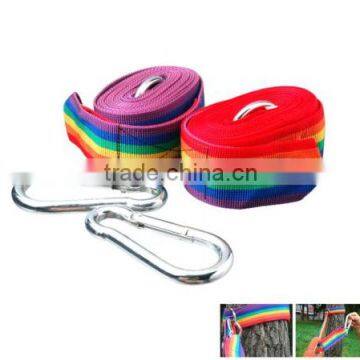Rainbow Safety System Rope-Style Stansport Polyester Hammock Hanging Straps photo-3