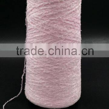 top thin Nm13/1 polyester eyelash feather yarn fancy yarn knitting yarn