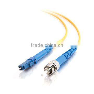 7m LC-ST 9/125 OS1 Simplex Singlemode Fiber Optic Cable (Plenum-Rated)