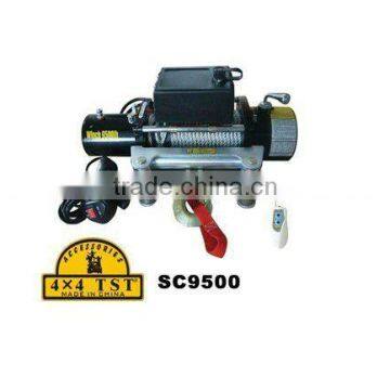 Heavy Duty Electric Winch 9500lbs with wirerope