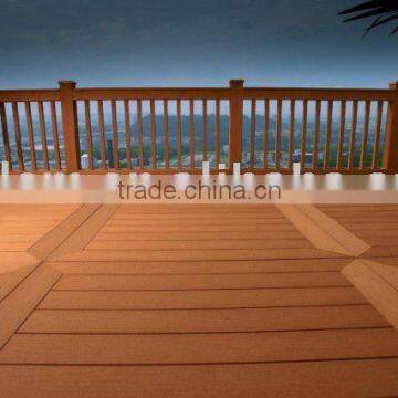 wood plastic composite outdoor decking/flooring