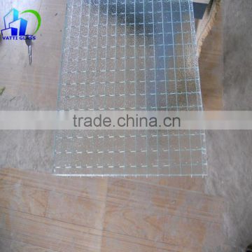 China quality wired glass wholesalers to create glass fireproof door/glass shelf/glass stairs