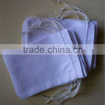 Unbleached Muslin Bags Muslin Squares Organic Muslin Bags Muslin Bag Calico Gift Bags Mini Drawstring photo-3