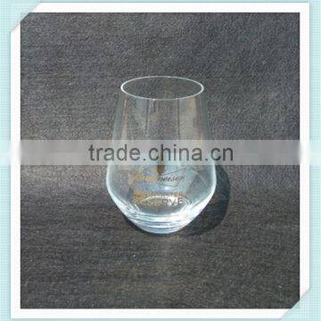 Shanxi mouth blown whiskey glass handmade glass whiskey cup for sale