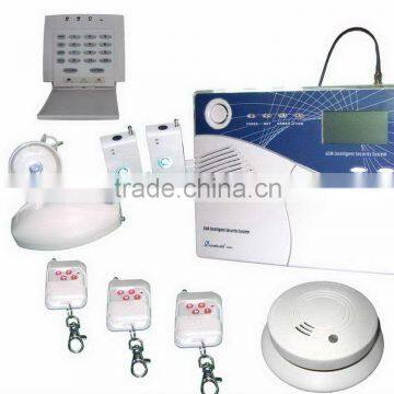 GSM Wireless Intruder Alarm System with LCD Display, SMS, and Auto-dialer for Home/Commerce Security