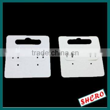 Fashion Jewelry Accessories White Pvc Cards