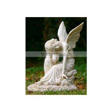 marble mary garden statue