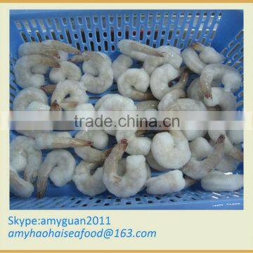 Frozen Peeled Deveined Tail On Raw Shrimp