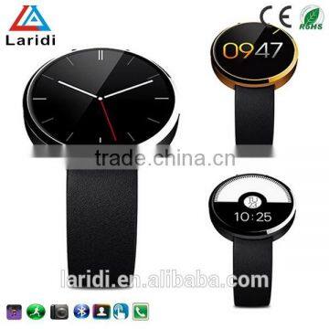 2015 New and fashion bluetooth smart watch men DM360 wristwatch support heart rate monitor for android and ios cellphone