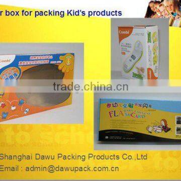 Kid's products packing box/Designed box/Box shapes/Toy' boxes