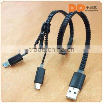 Factory Direct Wholesale 2 in 1 Usb Cable for Micro Usb 2.0 Cable With for Iphone Cable photo-2