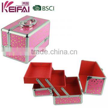 Factory Price New Design Multi-Functional Custom Logo Pvc Cheap Makeup Vanity Cases
