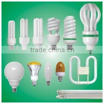 2U 3U spiral 18W 27W E27 B22 3000H energy saving light bulbs