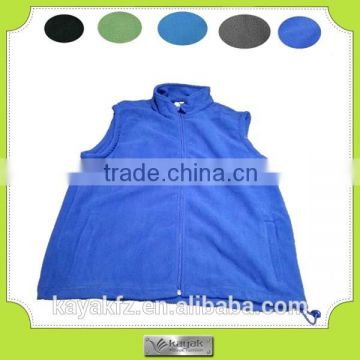 Custom-made wholesale fleece vest for winter