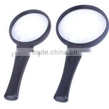 2014 Promotion gifts pocket led magnifier/acrylic lens/magnifier funny mirror