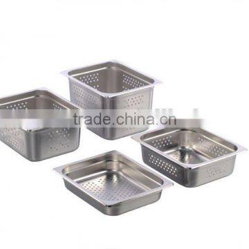 Stainless Steel 1/2 Perforated US Steam Table Pan(Hole dia.5MM)