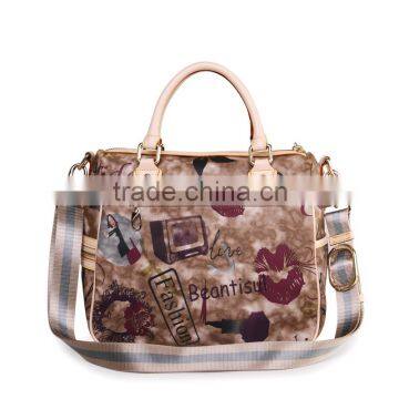 Cheap Leather Tote Bags Ladies pu Leather Bag Shoulder Bag Womens photo-3