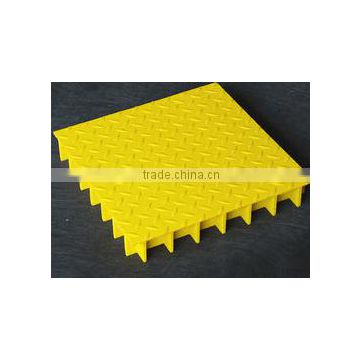 FRP checker plate grating FRP gutter cover plate