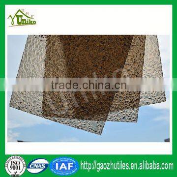 3mm thickness sound resistance 4mm polycarbonate diamond solid sheet