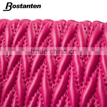 Rose Red Fashion Trendy Women Wallet Purse Hand Bags Leather photo-5