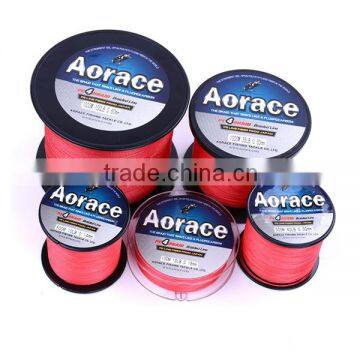 Outdoor fish tools strong thick durable red pe braided fishing line