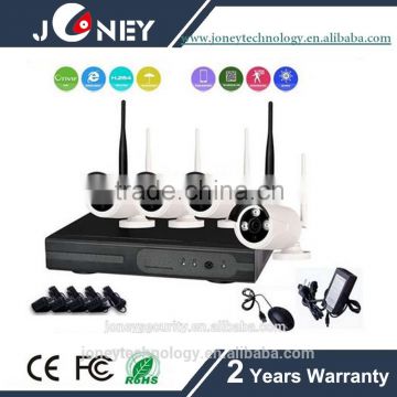 Security Cameras Wireless NVR kit with 4 pcs Bullet Camera and 4ch Dvr