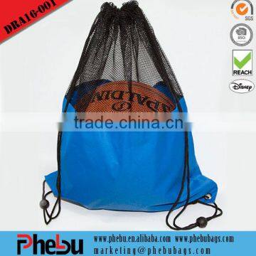 New recycle football shape Pocket drawstring backpack(DRA16-001)