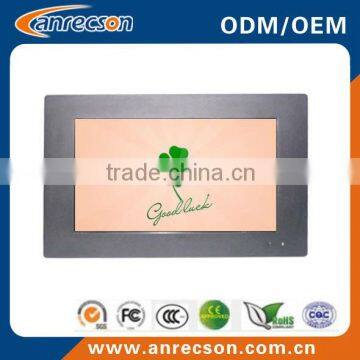 12.1 inch industrial touch monitor with VGA, DVI interface