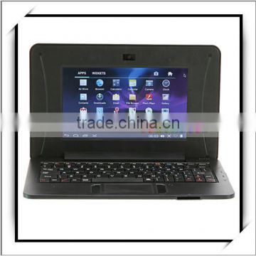 1GB 7 Inch VIA8880 Dual Core 2014 New Android 4.1 Laptop Netbook with 8GB Hard Drive and Front Camera Black