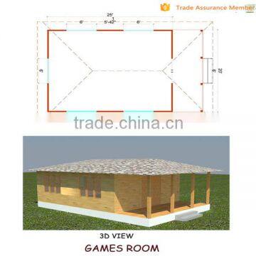 wooden house with best price