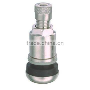 Tubeless metal clamp-in tire valve MS525AL