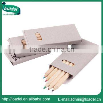 Cheap 3.5"6pcs promotional pencil