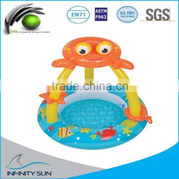 crab canopy pool/baby swimming pool/swimming pool/ colorful Ribbon pool /indoor swimming pool /family swimming pool