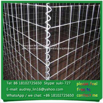 Hot dipped galvanized/Galfan/PVC coated welded gabion basket for sale