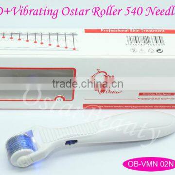 Skin Vibrating Derma Roller With Grenn Light for Relax the Skin VMN 02N