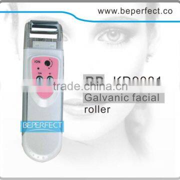 Facial ionic anti-aging roller System