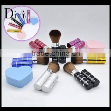 Factory direct cute novelty cosmetic brush retractable