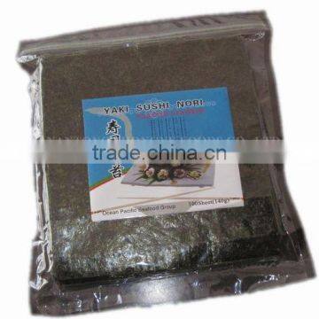 100pcs 140g Half Cut Crispy Roasted Seaweed