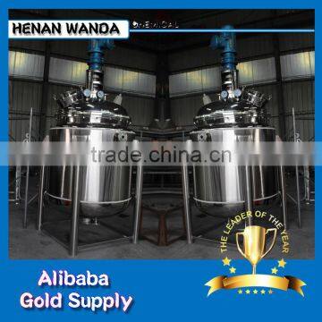 Model Double Jacketed Rotating Glass Reactor Glass Line Reactor Kettle