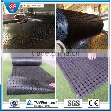 Drainage rubber mat in rolls /Drainage rubber mat for outdoor