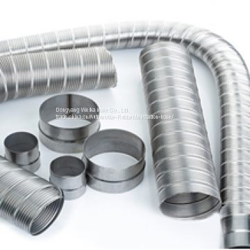 Stainless steel ventilation hose