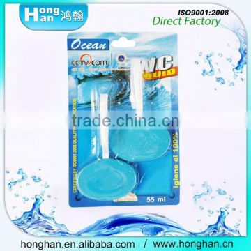 2016 Unique Natural Products Safe blue-touch toilet bowl cleaner