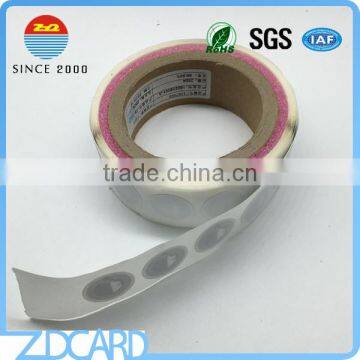 Rewritable 13.56MHz ntag215 rfid label with Roll