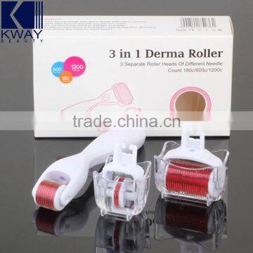 Newest 3 in 1 Beauty Derma Roller Micro Needle Dermaroller