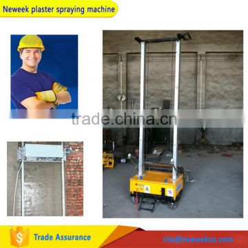 Neweek automatic gypsum mortar plastering for wall plaster spraying machine